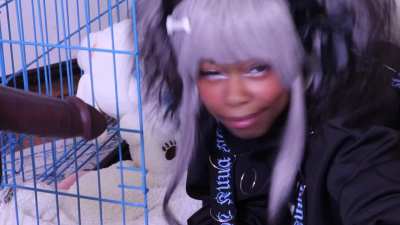 Puppy's begging to be stuffed like a sleeve~ <3 On Fansly and Onlyfans