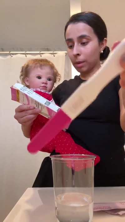 Reborn pregnancy test