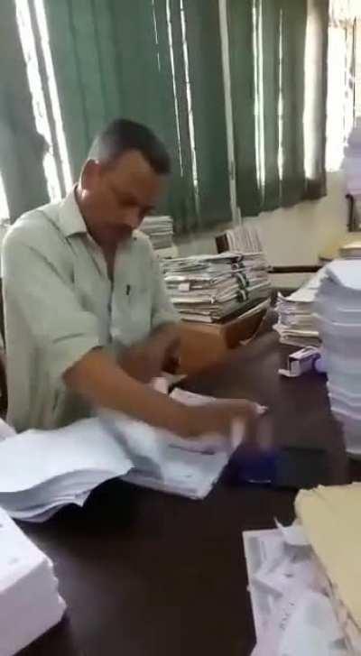 Потом ещё подписи на каждом ставить, конец года хули