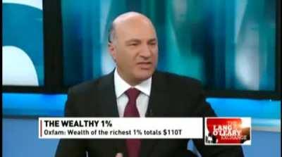 3.5 billion people in poverty is fantastic - kevin o'leary.