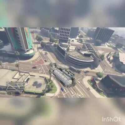 Parking Cerberus on top of Maze Bank