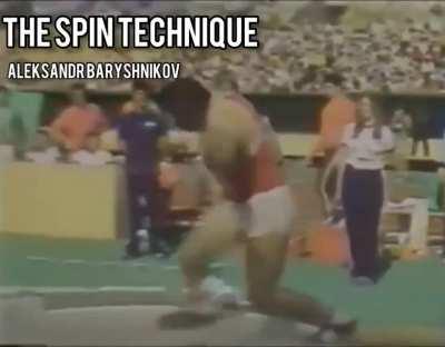 The banned shot put throw: The Cartwheel Technique