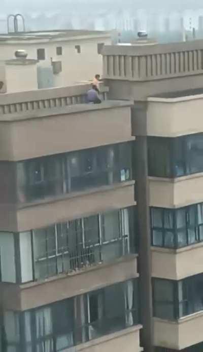 Kids with huge balls sneaking off and doing this