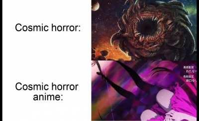 lovecraft is rolling in his grave and making some very racist remarks about asians right now