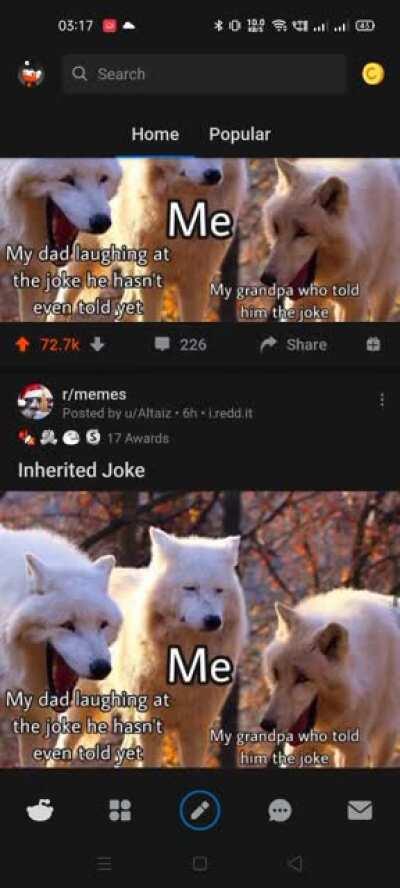 Reposting has gone too far.