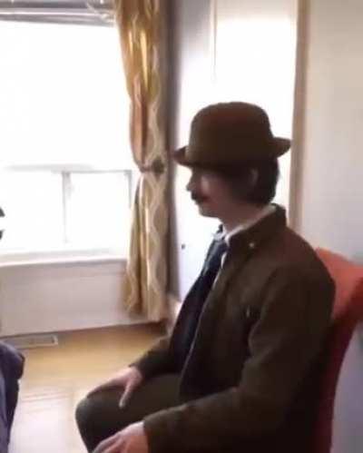 He's the mayor after all