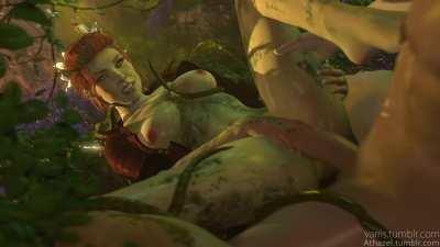 Poison Ivy Fucking in Forest (Athazel) [DC]