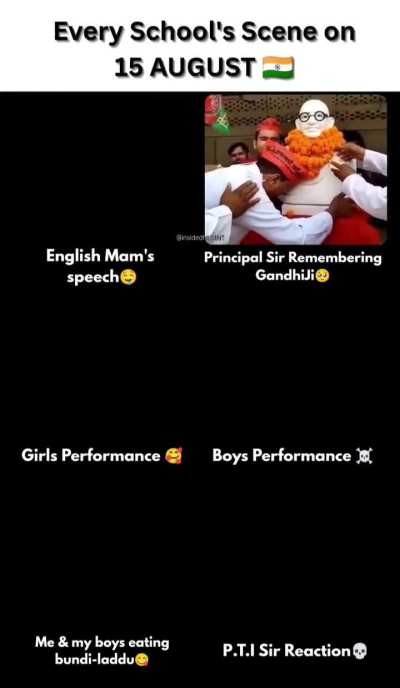 Mere school me to laddu bhi nhi dete