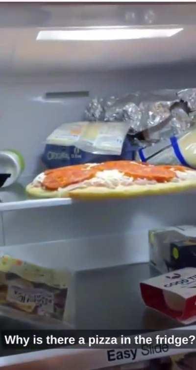 Pizza night gone wrong