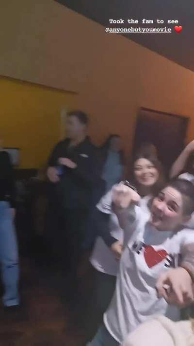 Taking family to see Anyone But You 