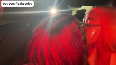 Black girls tongue kissing pt14.😫