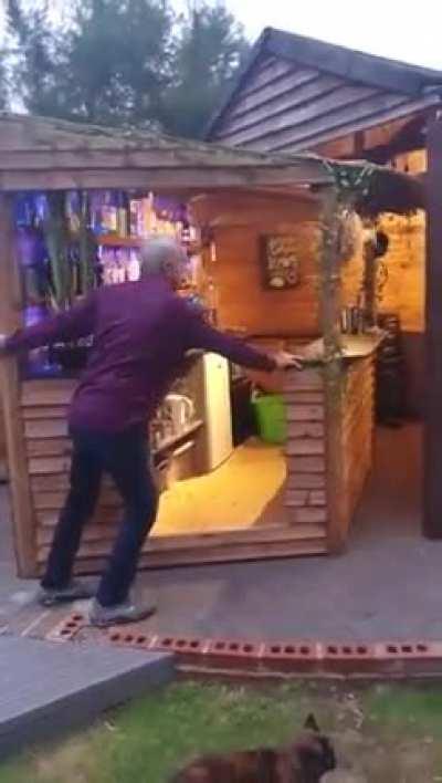 Close it up when party is over.