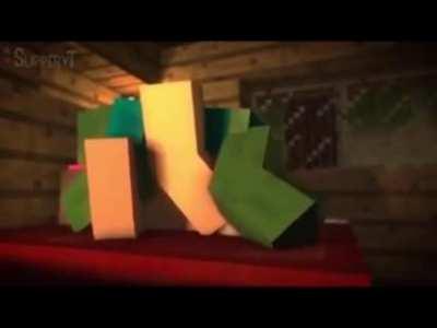 Minecraft porn jenny get fuck by zombie