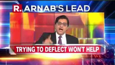 Arnab Goswami: Govt should stop whataboutery. If you ask the Centre about Manipur, they talk about Rajasthan - to score political brownie points, to balance things. What is wrong is wrong. Trying to deflect won't help, we need a solution