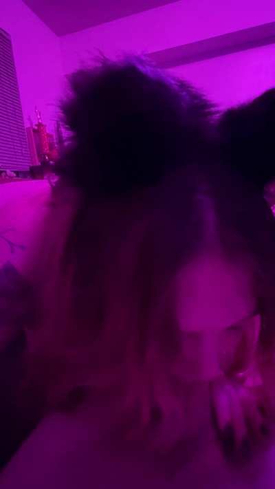 Gave my bf a relaxing blowjob