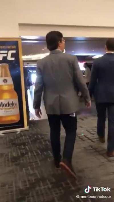 Walking into UFC 247