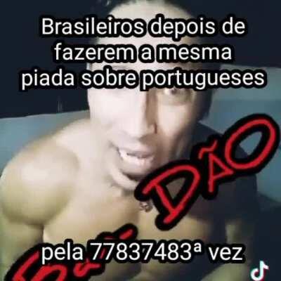 O pior é aquele pessoal que tenta imitar a nossa fala e ficam a parecer mongoloides