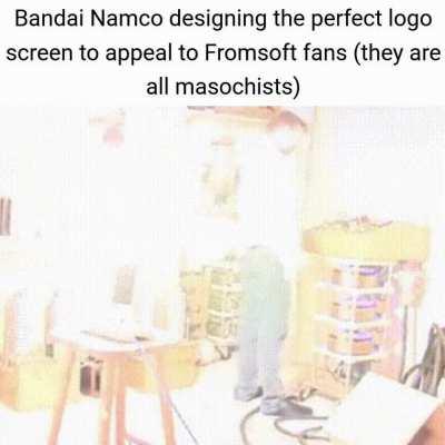 your eyeballs take damage irl too, its genius game design really