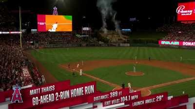 [Highlight] Matt Thaiss with The Go Ahead 2 Run Home Run