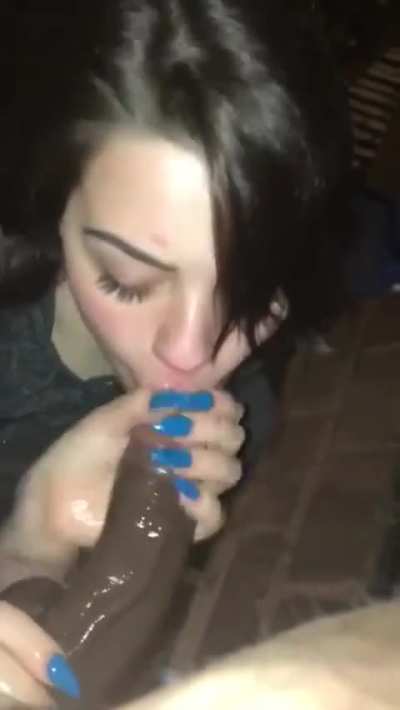 White girls suck THE best dick