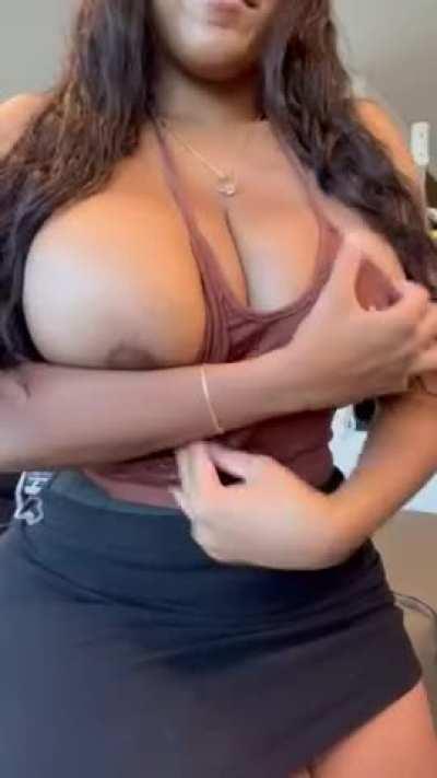 Suck on 'em while I ride you baby