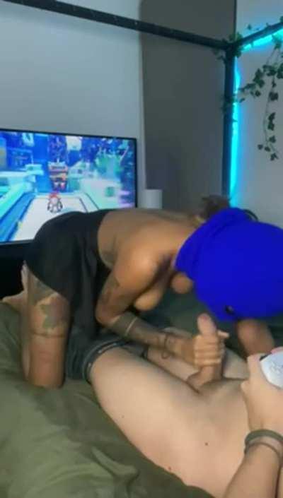 When he’s too distracted 👅💦