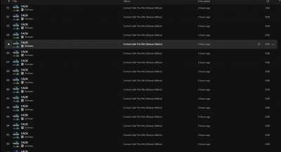 I made a playlist