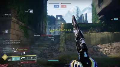 Anyone seen this happen before? No buffs or anything. Just a random damage glitch?