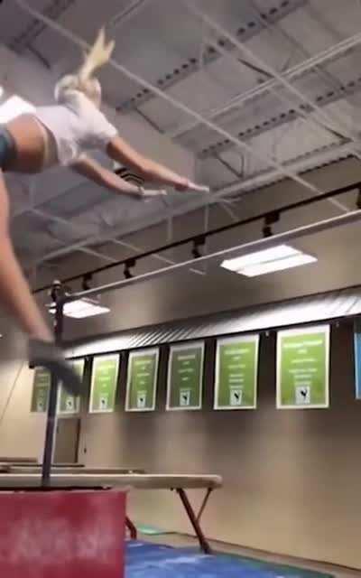 The ground welcomes you.