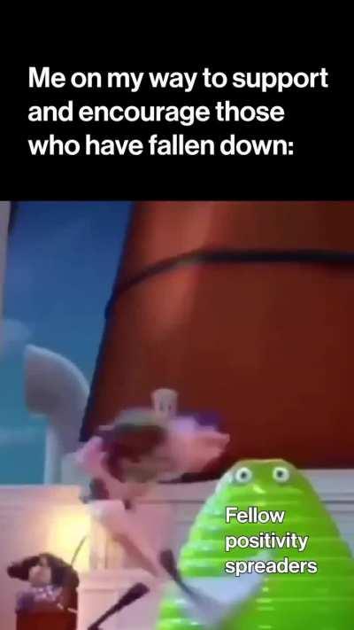 Me resisting the human urge to try making the world a better place