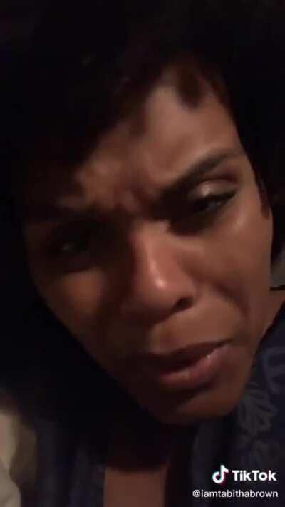 Tabitha Brown giving words of encouragement