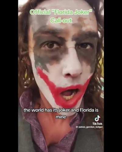 Joker responds to the joker finally! Can’t make this 💩 up! 