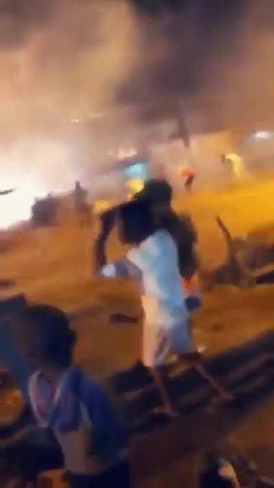 Civil war spontaneously erupts on new year's eve