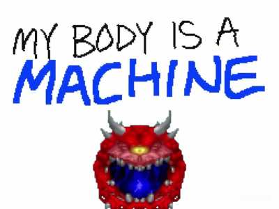 Cacodemon's body is made of pure glutes caw caw.