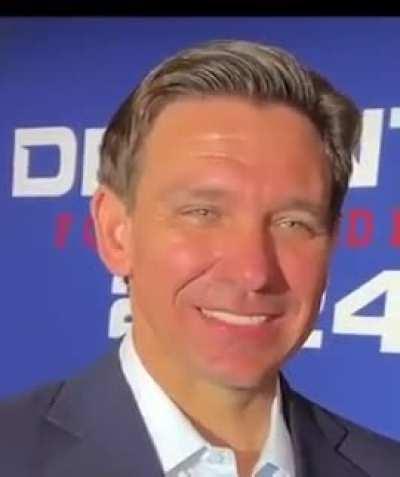 Ron DeSantis on the addys a few days before the debate