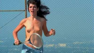 800 Fantasy Lane (1979) Tennis scene Ai Upscaled 60fps