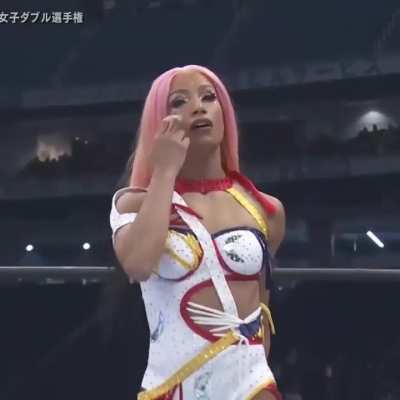 Happy 1 Year Anniversary to Mercedes accomplishing her biggest dream of wrestling in the Tokyo Dome