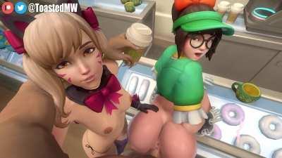 D.va & Mei (ToastedMicrowave) [Overwatch]