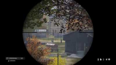 What was he thinking positioning himself like that after spotting me?