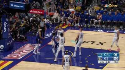 [Highlight] Kuminga's Rim-hating Put Back Slam - Full Play