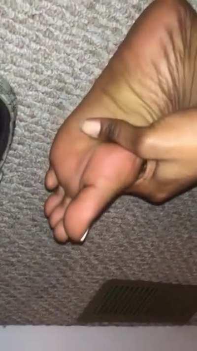 After spending all the day in my stinky crocs I couldn’t wait to take them off!