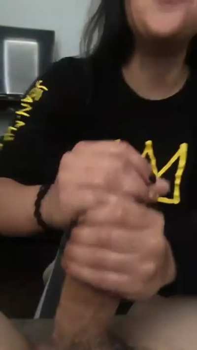 My goonbud to me as soon as he comes over to “just watch porn”