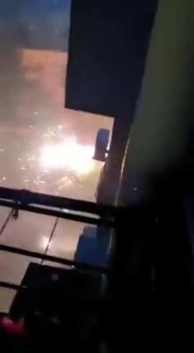 Happened today in Kolkata, India, due to Cyclone Amphan