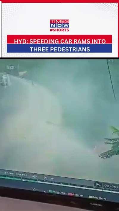 Car rams into morning walkers