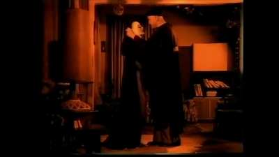 Turkish Vintage beauty Mine Mutlu in a scene with a guy 17 years older than her