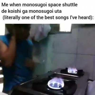 I love monosugoi space shuttle de koishi ga monosugoi uta