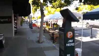 Anti-masker Walks Around Public Screaming 