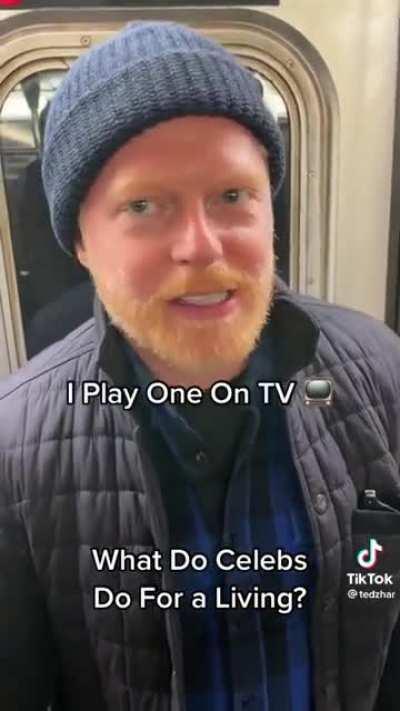 Asking Jan what she does for a living