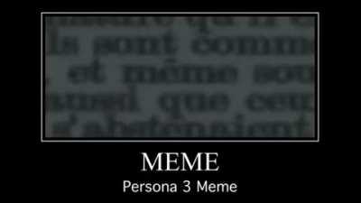 Persona 3 was ahead of it's time