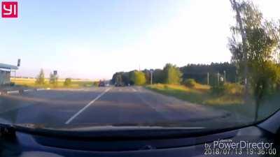 Three young people died in a head on crash in Russia